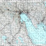 Карта Медвежьегорского района (Медвежьегорск, Повенец, Повенецкий залив, Беломоро-Балтийский канал)