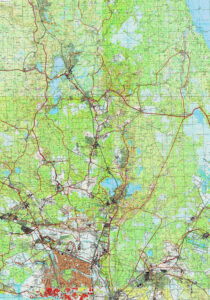 карта Всеволожского района карта Всеволожского района